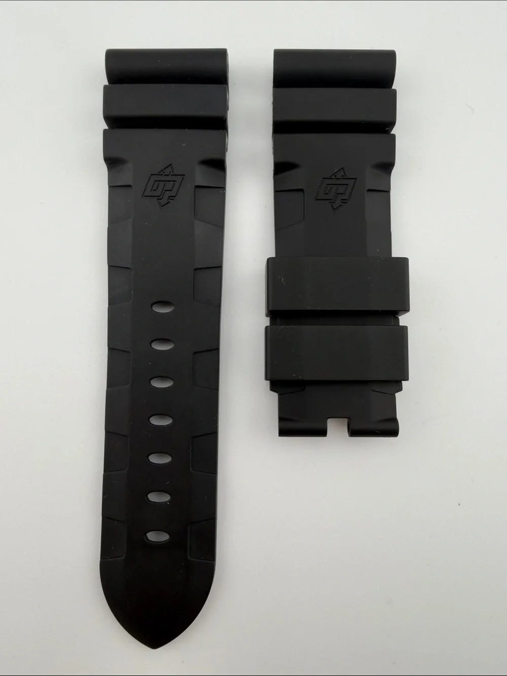 Panerai FKM Watch Strap with Logo - 24mm/22mm